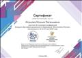 Сертификат  участника 12-ти онлайн-конференций Большого фестиваля дошкольного образования "Воспитатели России"